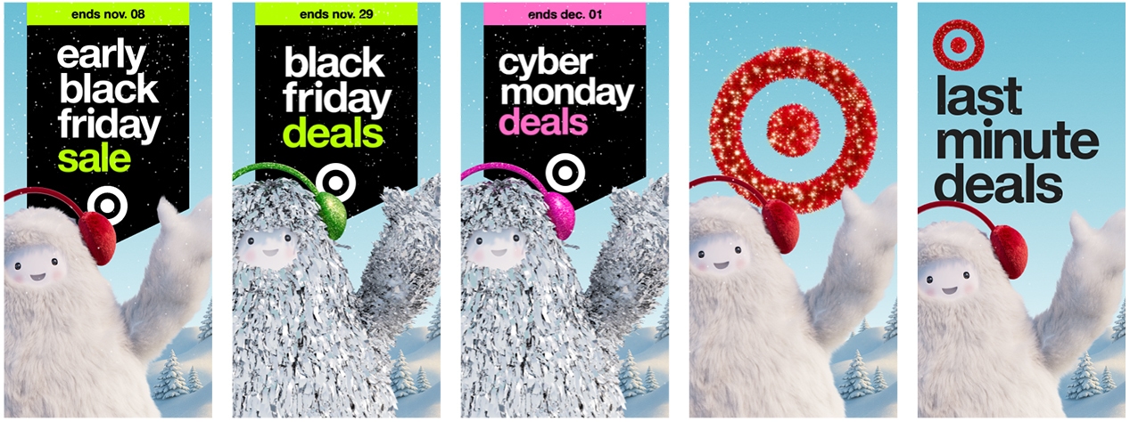 Target Holiday 300x600 ad